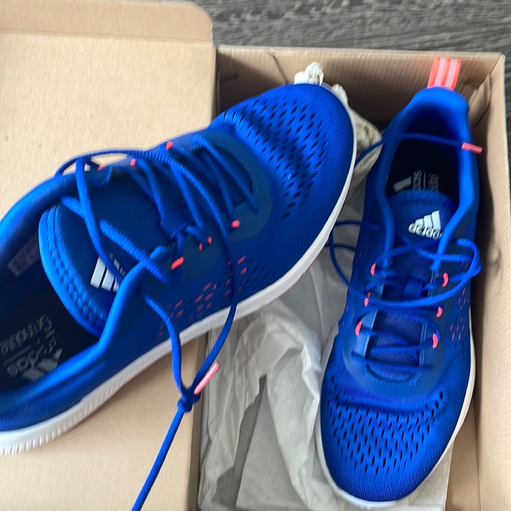 Royal blue adidas